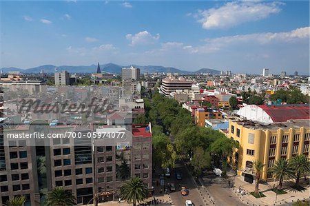 Overview of City, Mexico City, Mexico