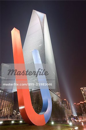 Welt Finanz Center, Pudong, Shanghai, China