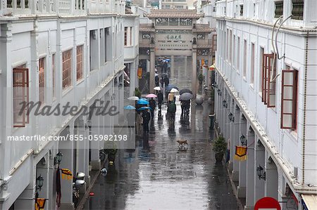 Street in old town Chaozhou, China