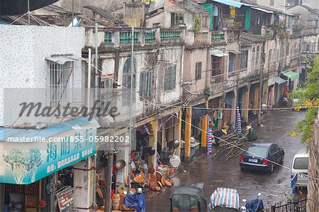 Street in old town Chaozhou, China