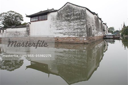 Quyuan by the canal, Suzhou, Jiangsu Province, China