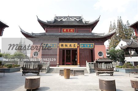 Daoistische Tempel, Shiwangmiao bei Fengjing, Shanghai, China