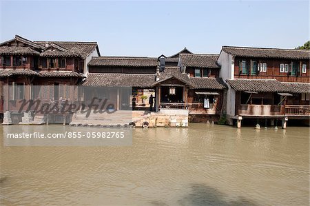 Altstadt von Wuzhen, Zhejiang, China