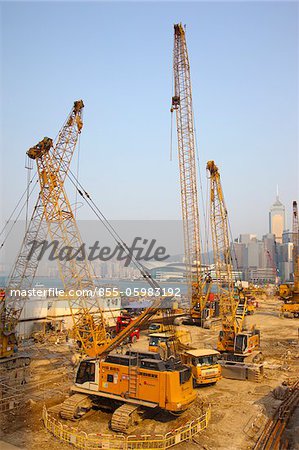 Chantier de remise en état, central, Hong Kong