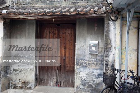 Ein altes Haus im Dorf, Kam Tin, New Territories, Hong Kong