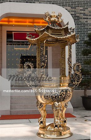 Ching Wan Koon Tsing Shan Temple, de nouveaux territoires, de Hong Kong