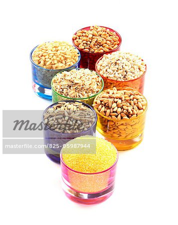 Selection of cereal grains