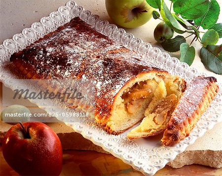 Pithiviers flaky pastry and almond cake