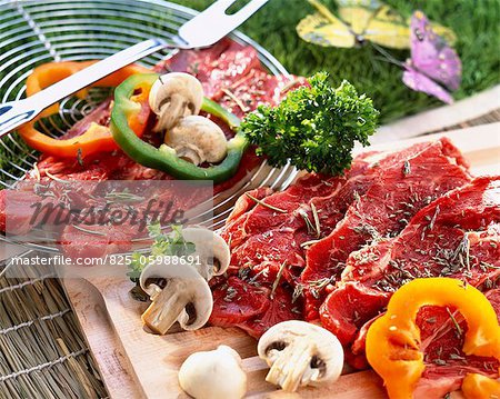 Grillade de viande Grillade de viande