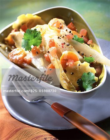 greek-style preserved french chicory