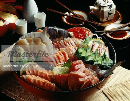 Fisch, sashimi
