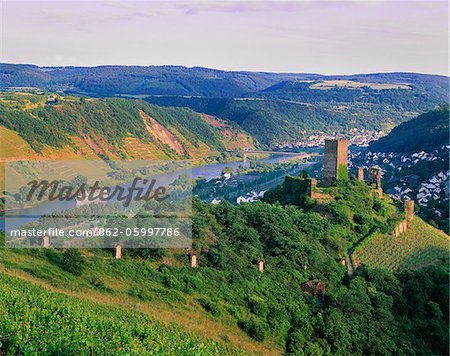 Germany, Rhineland-Palatinate, Niederburg castle
