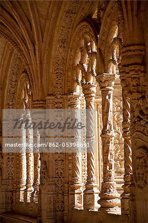 Mosteiro dos Jeronimos, Hieronymites Monastery, Late Gothic period, Belem, Lisbon