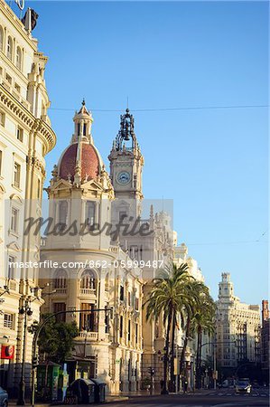 Europe, Spain, Valencia, city centre