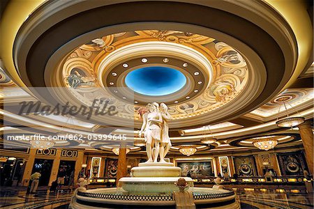 U.S.A., Nevada, Las Vegas,  Caesars Palace Lobby
