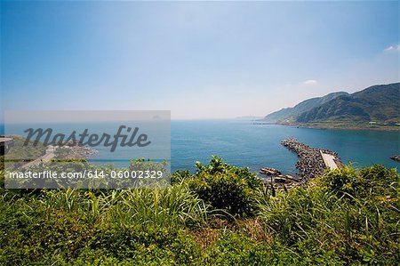 Strand bei Yehliu Geopark, Wanli, Taiwan