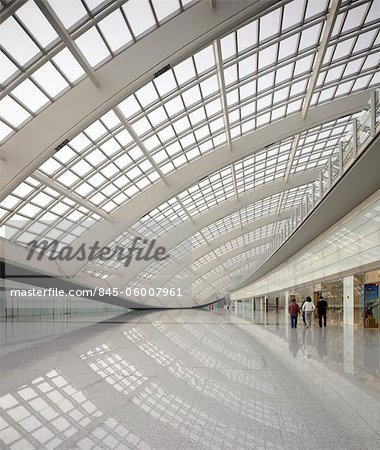 Beijing Capital International Airport Terminal 3, Beijing. Architekt: Foster und Partner