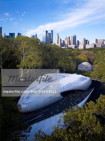 Chanel Mobile Art Container, New York, NY. Architects: Zaha Hadid