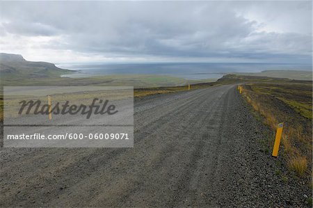 Road, Volcanic Landscape, Snaefellsnes Peninsula, Vesturland, Iceland