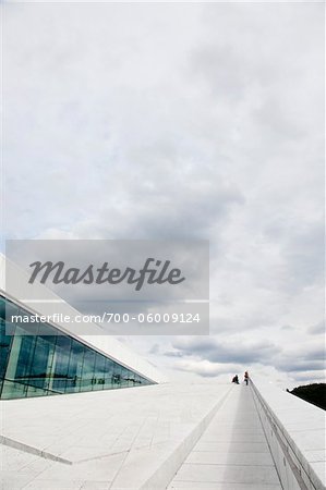 People on Ramp, Oslo Opera House, Oslo, Norway