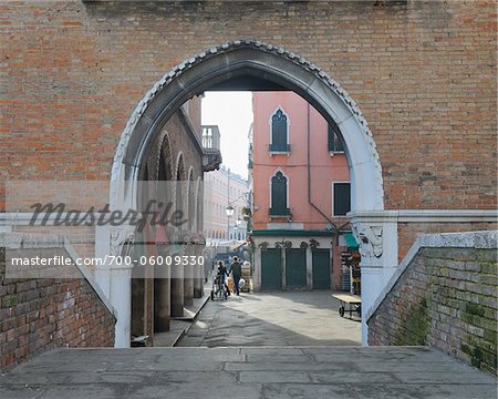 Torbogen, Venedig, Veneto, Italien