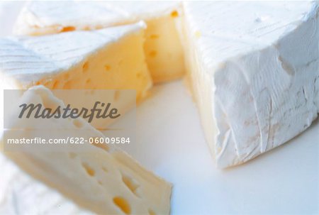 Close Up Of Sliced Cheese