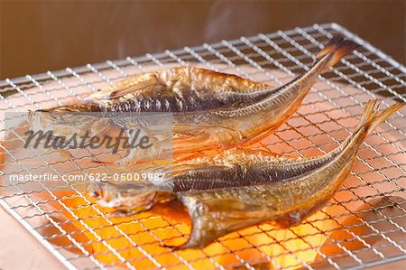 Fishes On Grill