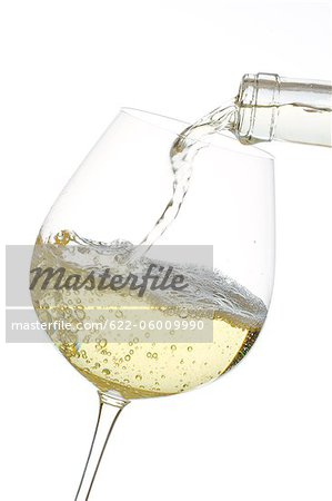 Wine Pouring Into Glass Wine Pouring Into Glass