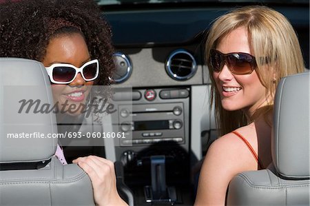 Women in a Car