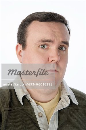 Portrait of mid-adult man