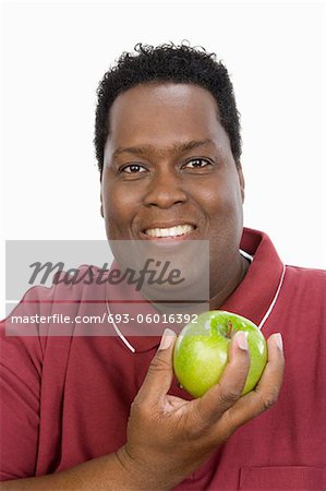 Homme Eating Apple