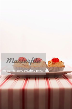 Macaroons on plate