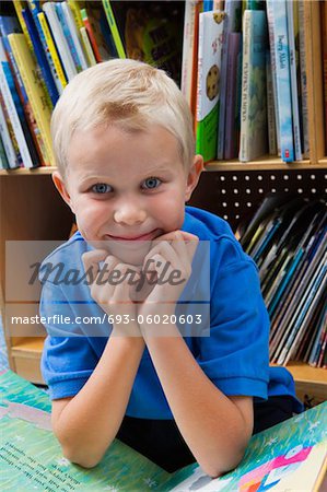 Little Boy Reading