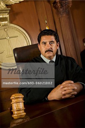 Richter im Gericht, Porträt