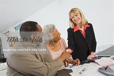 Rencontre Couple senior Financial Advisor