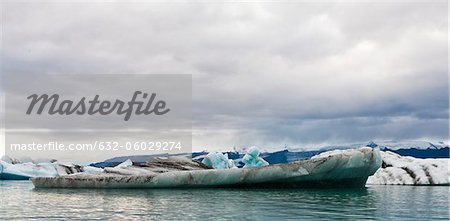 Iceberg in Jokulsarlon glacial lagoon, Iceland