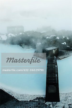 Spa géothermal Blue Lagoon, péninsule de Reykjanes, Islande Spa géothermal Blue Lagoon, péninsule de Reykjanes, Islande