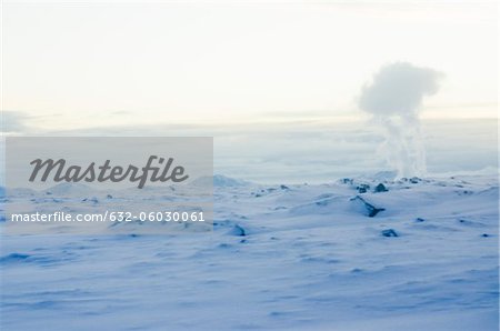 Geothermal steam, Reykjanes Peninsula, Iceland