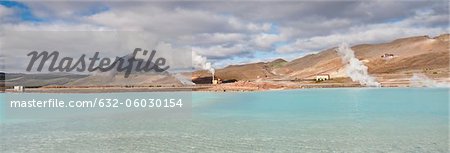 Centrale géothermique, Islande Centrale géothermique, Islande