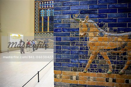Detail of Ishtar Gate, Pergamon Museum, Berlin, Germany, Europe
