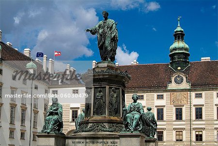 Hofburg, Site du patrimoine mondial de l'UNESCO, Vienne, Autriche, Europe