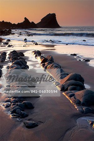 Hartland Quay, Woolacombe, Devon, England, Vereinigtes Königreich, Europa