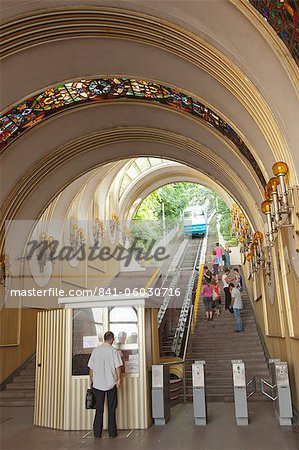 Funicular, Kiev, Ukraine, Europe