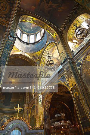 St. Vladimir's Cathedral interior, Kiev, Ukraine, Europe