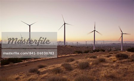 Windkraftanlagen Sie außerhalb Mojave, Kalifornien, Vereinigte Staaten von Amerika, Nordamerika