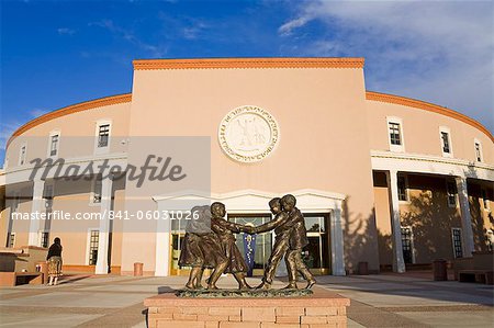 Kapitol, Santa Fe, New Mexico, Vereinigte Staaten von Amerika, Nordamerika