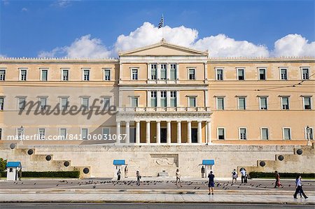 Bâtiment du Parlement, Athènes, Grèce, Europe