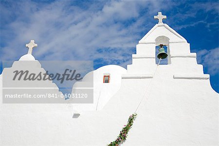 Église Paraportiani dans la ville de Mykonos, l'île de Mykonos, Cyclades, îles grecques, Grèce, Europe