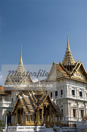 Wat Phra Kaeo immeuble (Grand Palais), Bangkok, Thaïlande, Asie du sud-est, Asie