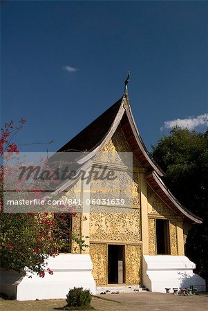 Funerary Carriage Hall, Wat Xieng Thong, UNESCO World Heritage Site, Luang Prabang, Laos, Indochina, Southeast Asia, Asia